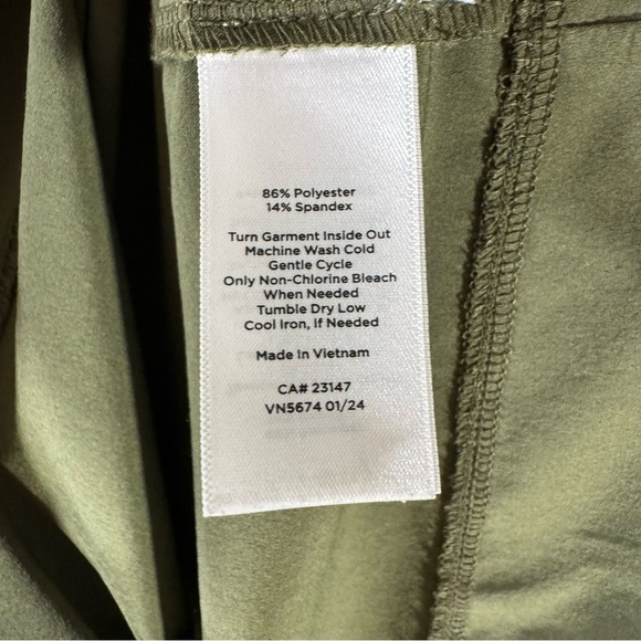 Talbots Olive Green Utility Dress T by Talbots - Picture 11 of 12